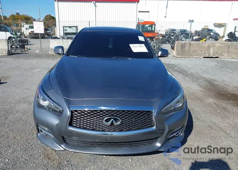 2014 Infiniti Q50 Premium z USA, uszkodzony, nr VIN JN1BV7AP4EM693012